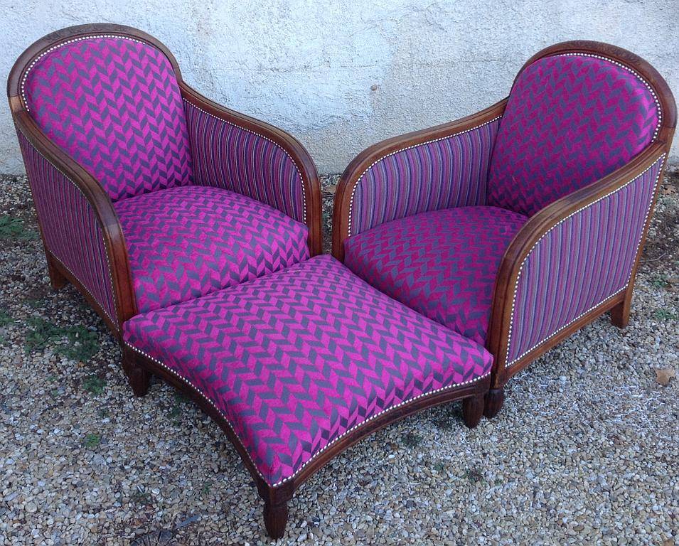 Actuel Style Création fauteuils violet